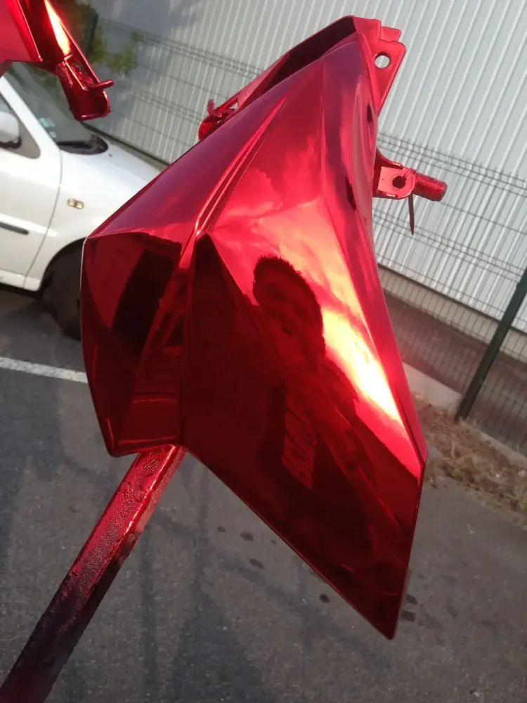 Kawasaki Z800 – Peinture chrome (Saint-Herblain 44)-8