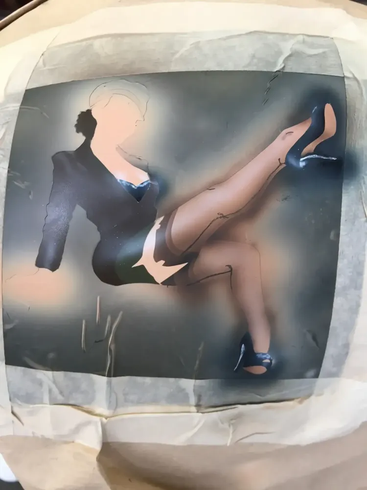 Mash 400 – Peinture personnalisée pin-up (58)