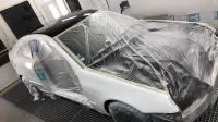 Coupé Mercedes C220 – Changement de couleur (1)
