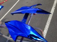 Kawasaki Z800 – Peinture chrome bleu (Saint-Herblain 44)-6