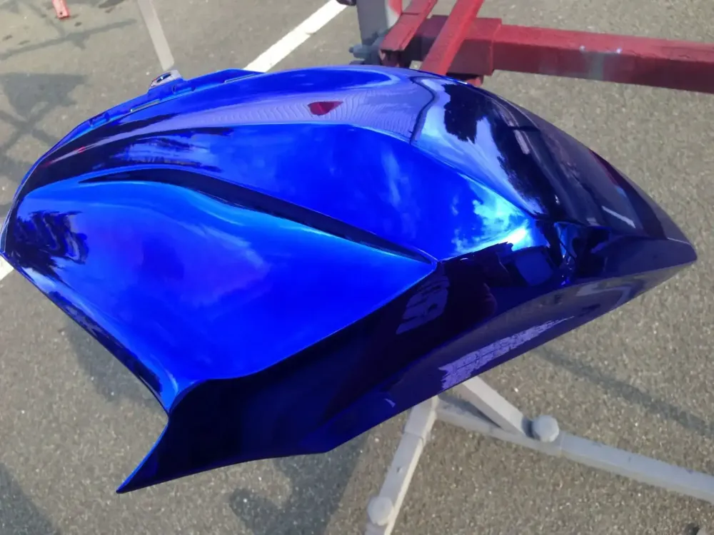 Kawasaki Z800 – Peinture chrome bleu (Saint-Herblain 44)-3