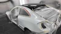 Coupé Mercedes C220 – Changement de couleur (2)