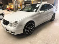 Coupé Mercedes C220 – Changement de couleur (6)