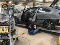 Coupé Mercedes C220 – Changement de couleur (8)