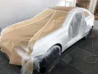 Coupé Mercedes C220 – Changement de couleur (13)