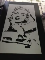 Table basse Marilyn Monroe – Noir & blanc (45)