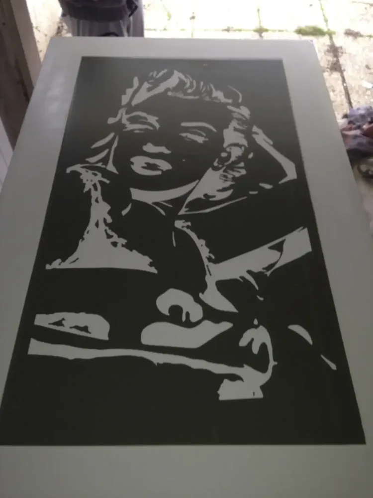 Table basse Marilyn Monroe – Noir & blanc (46)