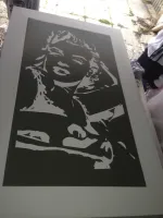 Table basse Marilyn Monroe – Noir & blanc (57)