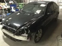 Coupé Mercedes C220 – Réparation et peinture complète (9)