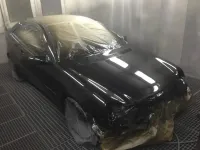 Coupé Mercedes C220 – Réparation et peinture complète (16)