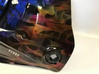 Hydrographie & aérographie sur cagoule de soudure -5