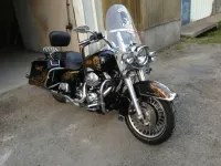 Harley Davidson – Aérographie tête de mort flamming (2)