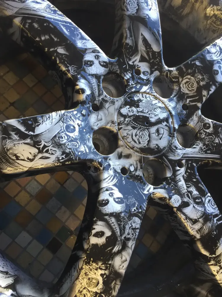 Hydrographie sur jantes tattoo-7