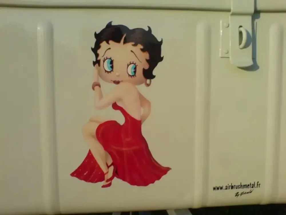 Caisse métal Betty Boop (3)