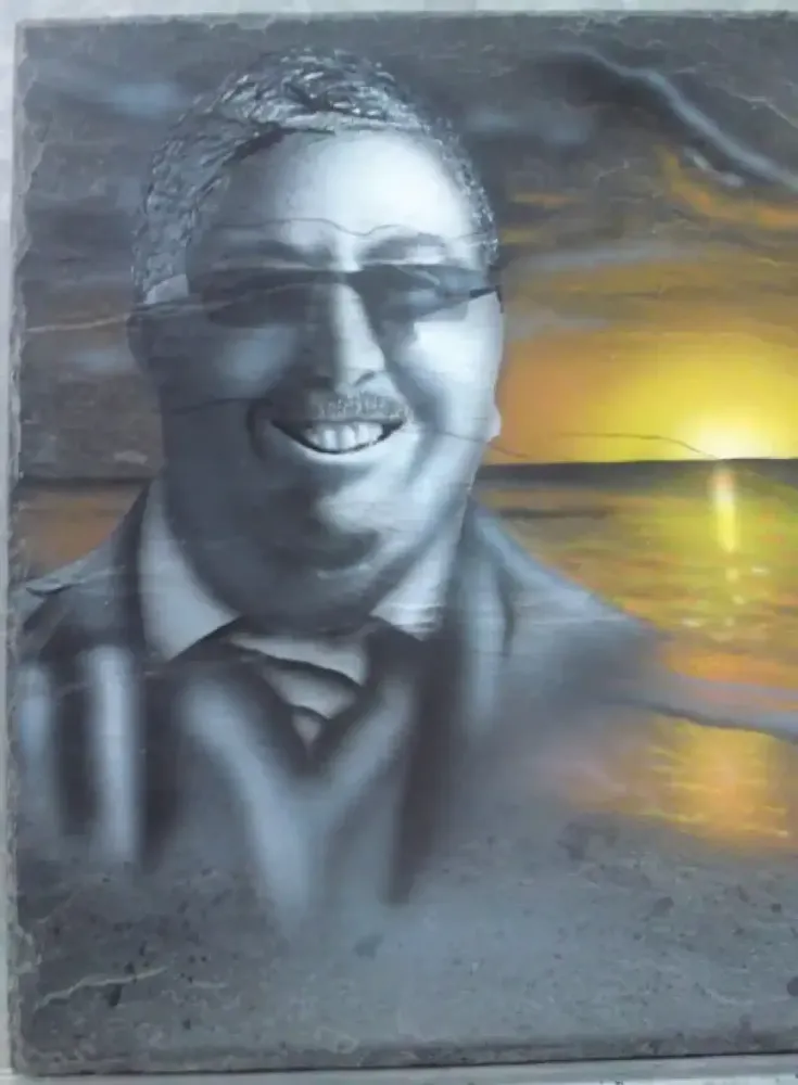 Portraits sur ardoise (5)