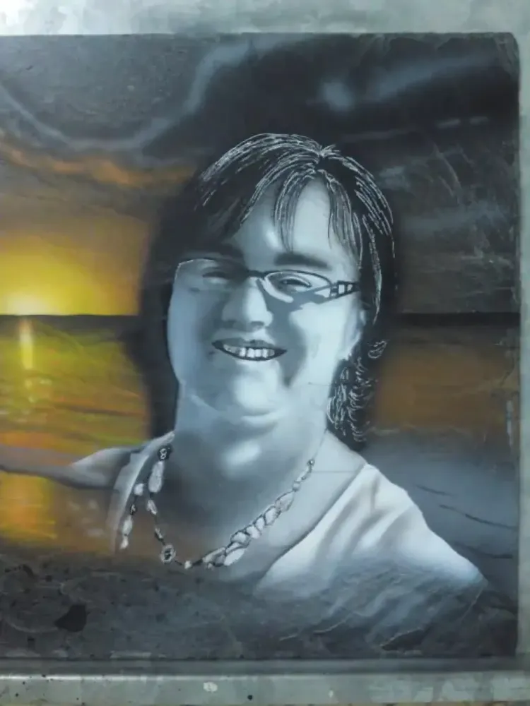 Portraits sur ardoise (1)