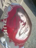 Airbrush métal – Réservoir publicitaire (14)