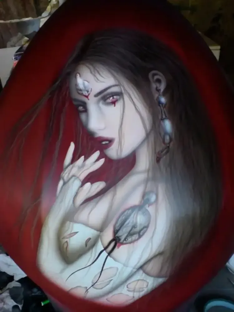 Airbrush métal – Réservoir publicitaire (12)