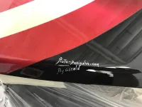 Mustang – Aérographie drapeau américain & aigle-35