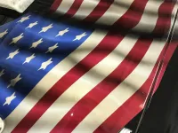 Mustang – Aérographie drapeau américain & aigle-41