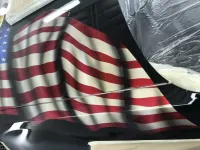 Mustang – Aérographie drapeau américain & aigle-43