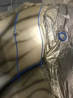 Mustang – Aérographie drapeau américain & aigle-21