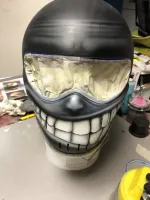 Casque – Aérographie mâchoire & cervelle (7)
