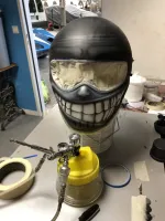 Casque – Aérographie mâchoire & cervelle (3)