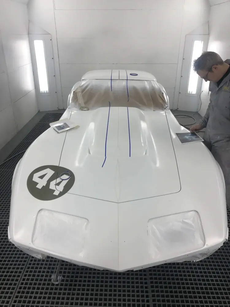 Corvette C3 – Peinture complète déco-56