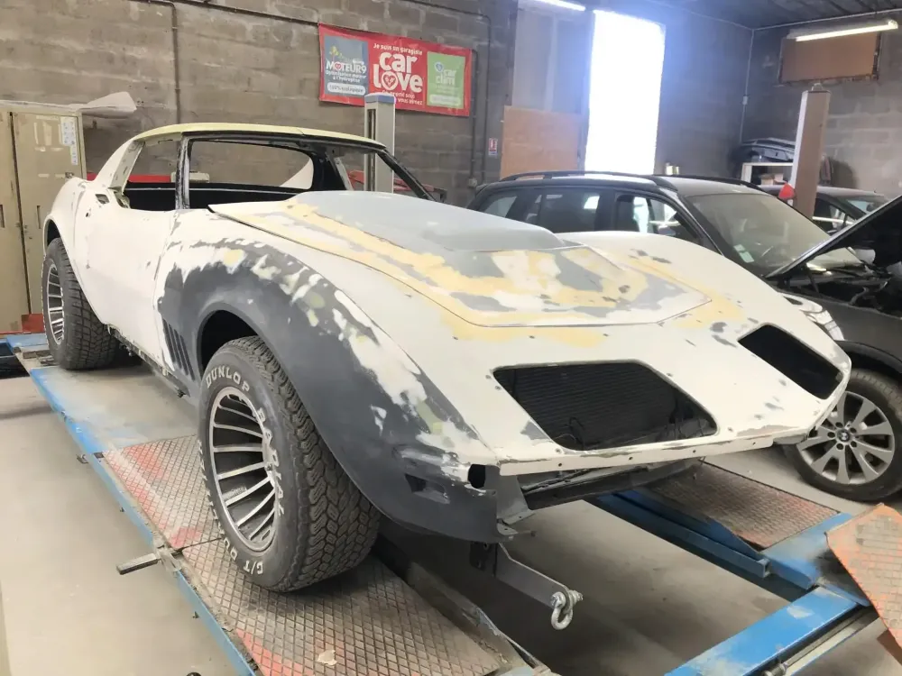 Corvette C3 – Peinture complète déco-37