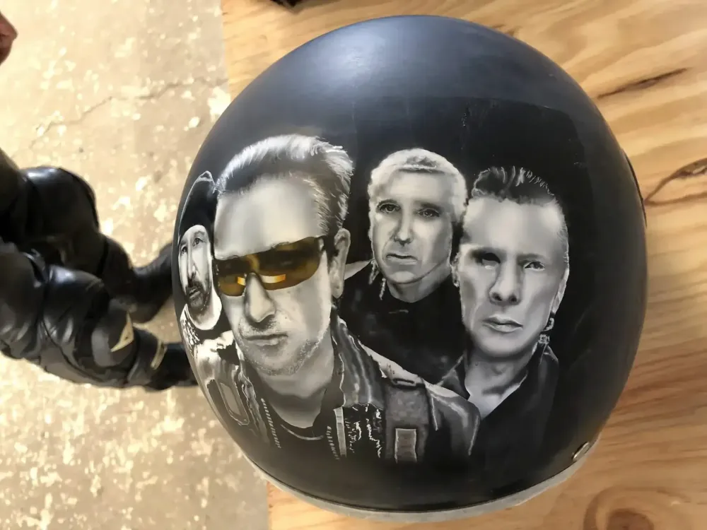 Casque – Aérographie portraits U2 (24)