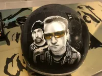 Casque – Aérographie portraits U2 (21)