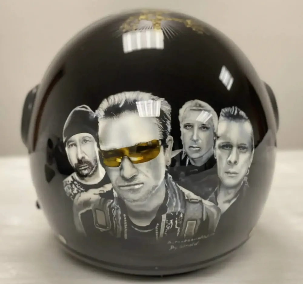Casque – Aérographie portraits U2 (20)