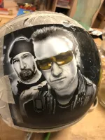 Casque – Aérographie portraits U2 (10)