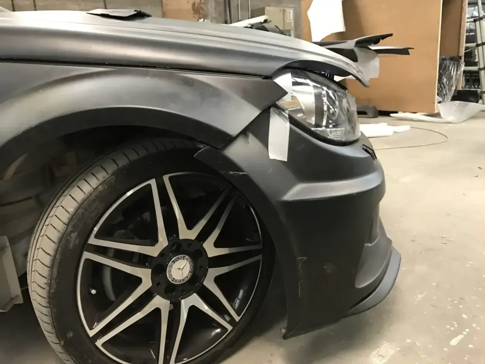 Mercedes Coupé C250 – Kit Black Series AMG-32