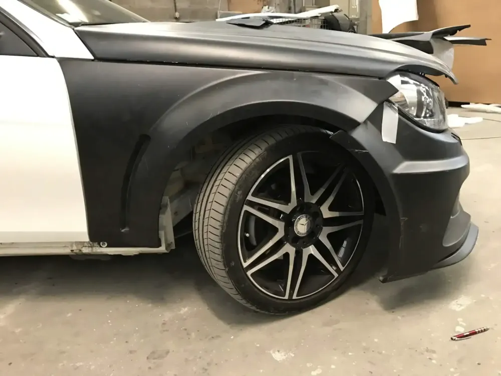 Mercedes Coupé C250 – Kit Black Series AMG-9