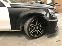 Mercedes Coupé C250 – Kit Black Series AMG-9