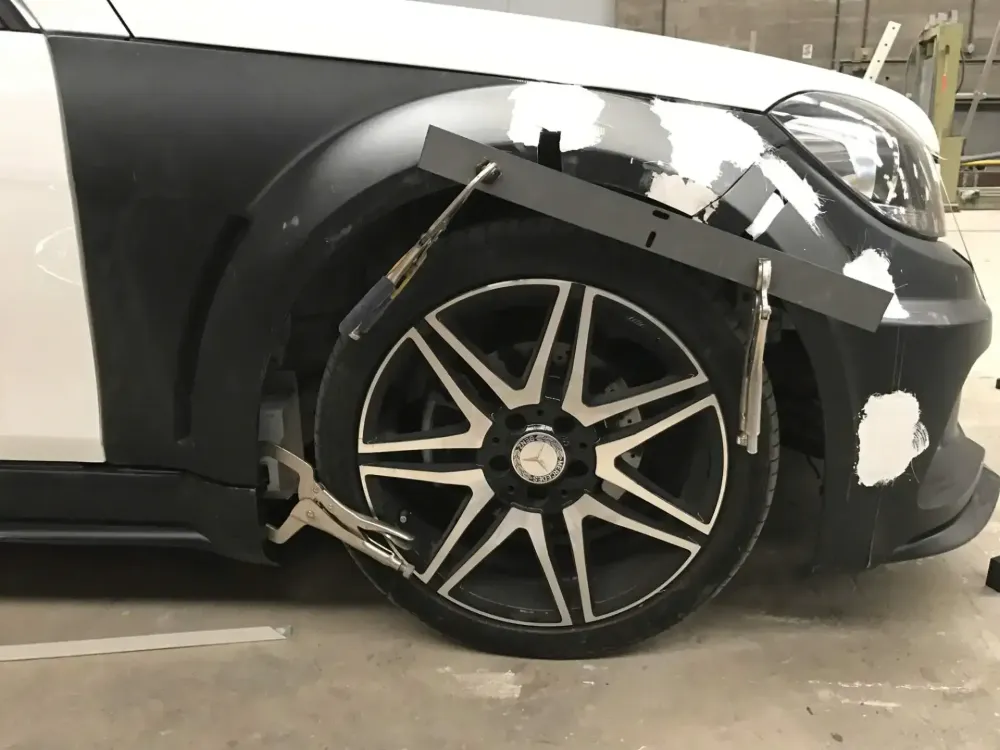 Mercedes Coupé C250 – Kit Black Series AMG-16