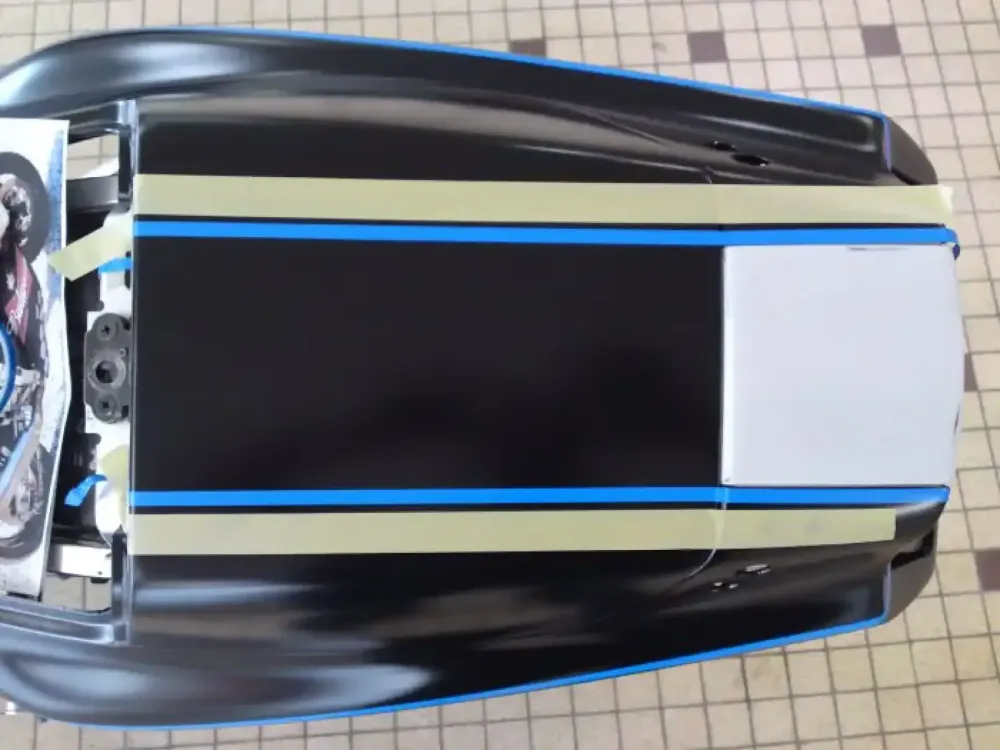 Suzuki GSXR 1100 – Peinture personnalisée (16)