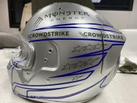 Casque Hamilton Mercedes 2021 – Noir mat & violet (21)