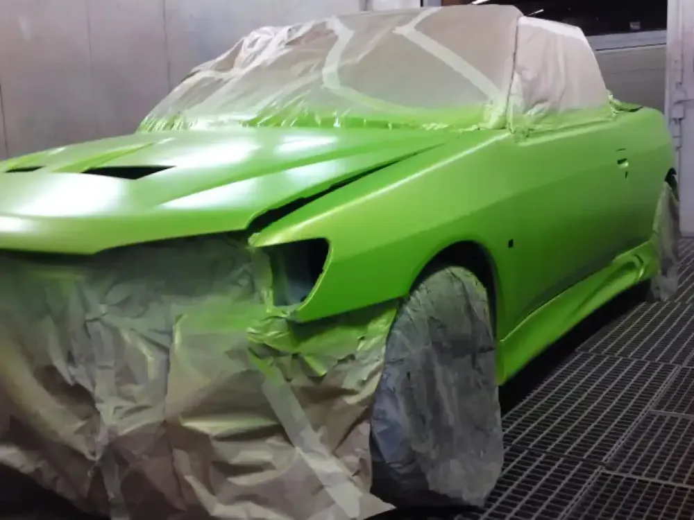 Peugeot 306 – Peinture candy, déco dollar-3