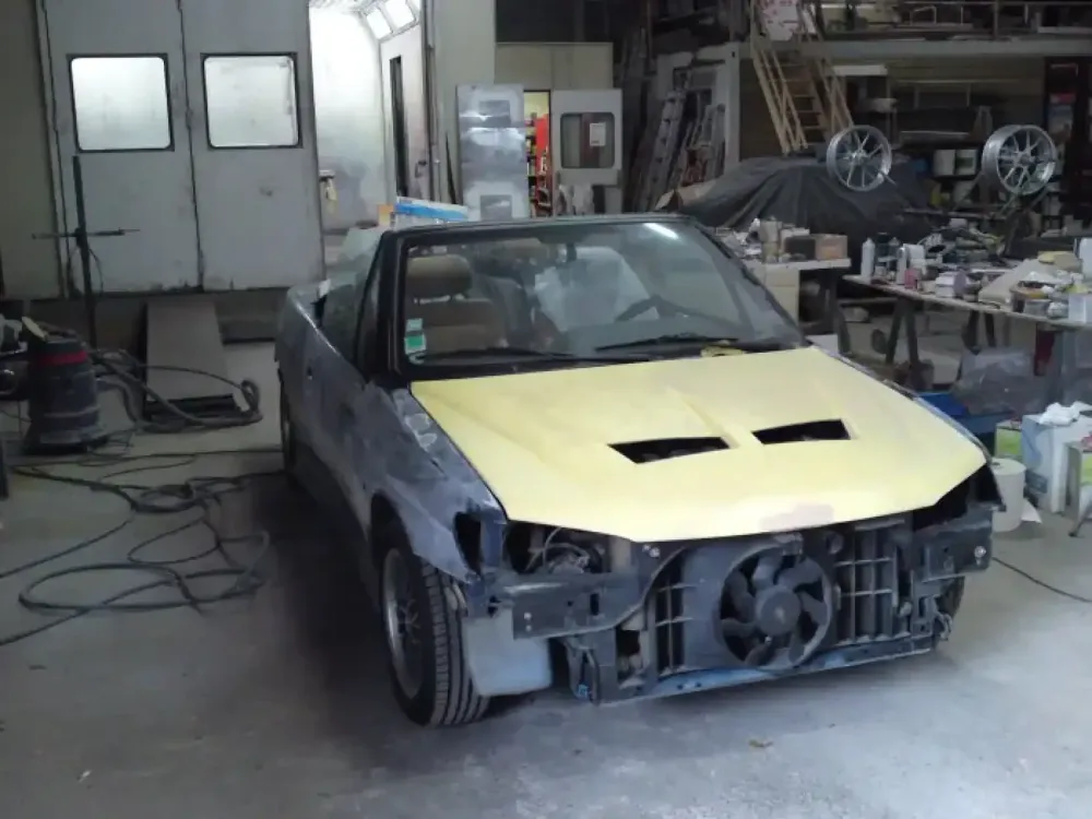 Peugeot 306 – Peinture candy, déco dollar-9