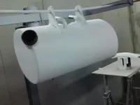 Harley Davidson – Peinture orange candy & paillettes or (13)