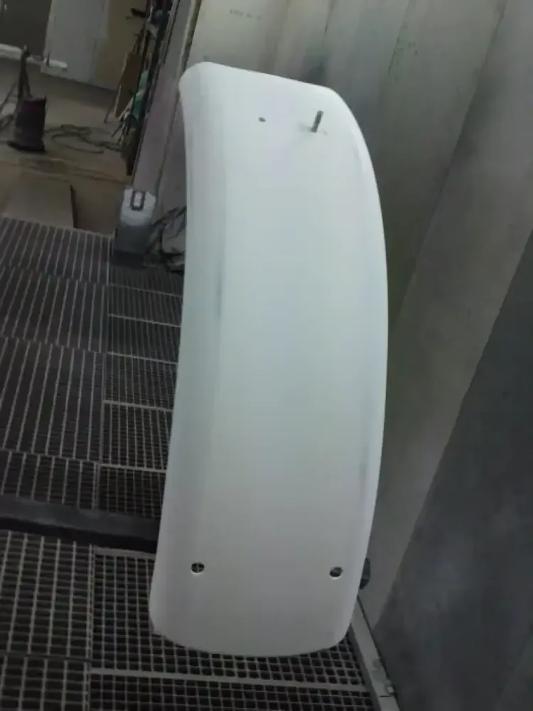 Harley Davidson – Peinture orange candy & paillettes or (23)