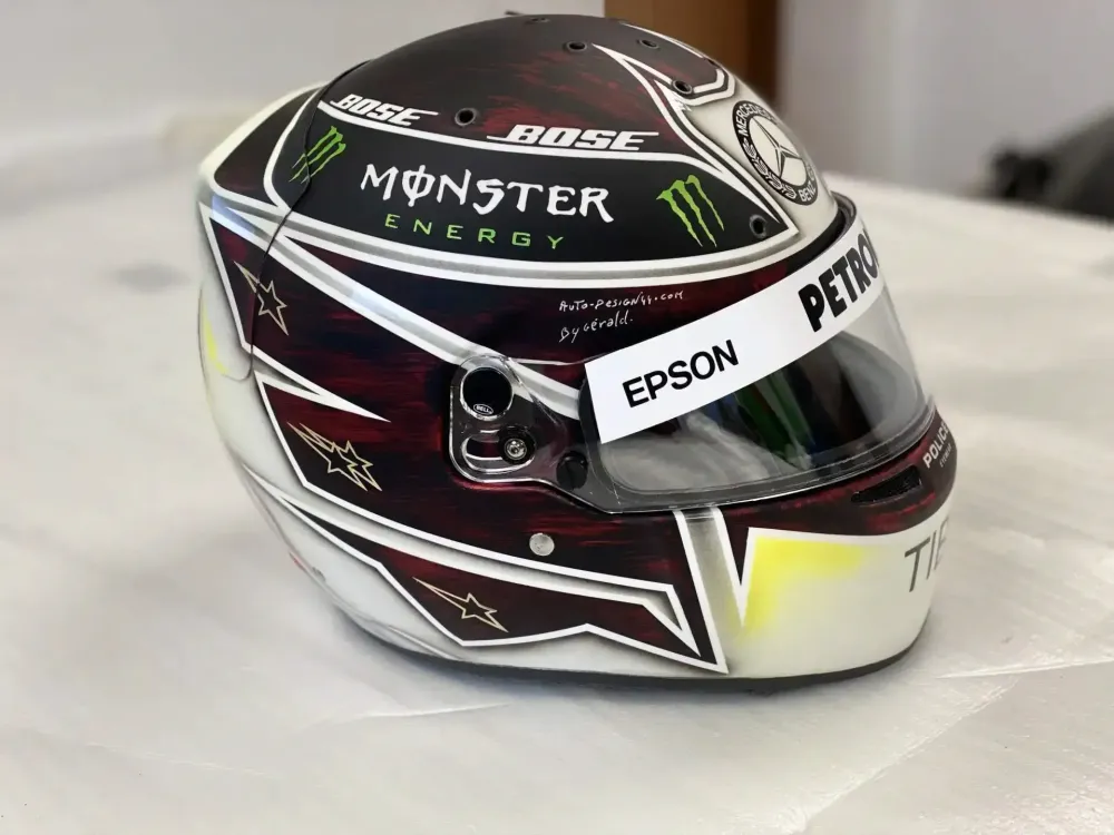 Casque Hamilton Mercedes – Grand Prix d’Allemagne 2019 (27)