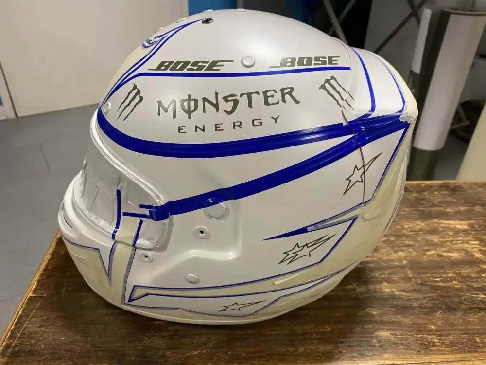 Casque Hamilton Mercedes – Grand Prix d’Allemagne 2019 (14)