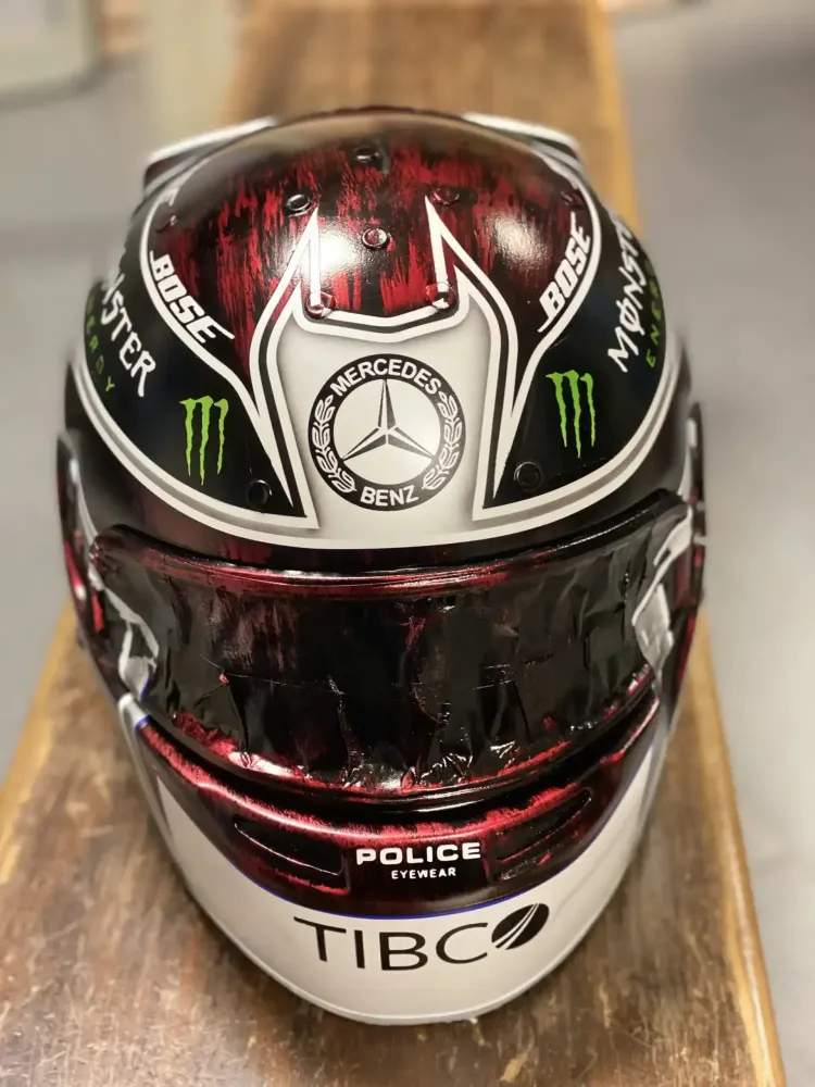 Casque Hamilton Mercedes – Grand Prix d’Allemagne 2019 (1)