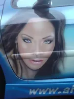 Peugeot 307 – Décor portraits à l’aérographe (2)