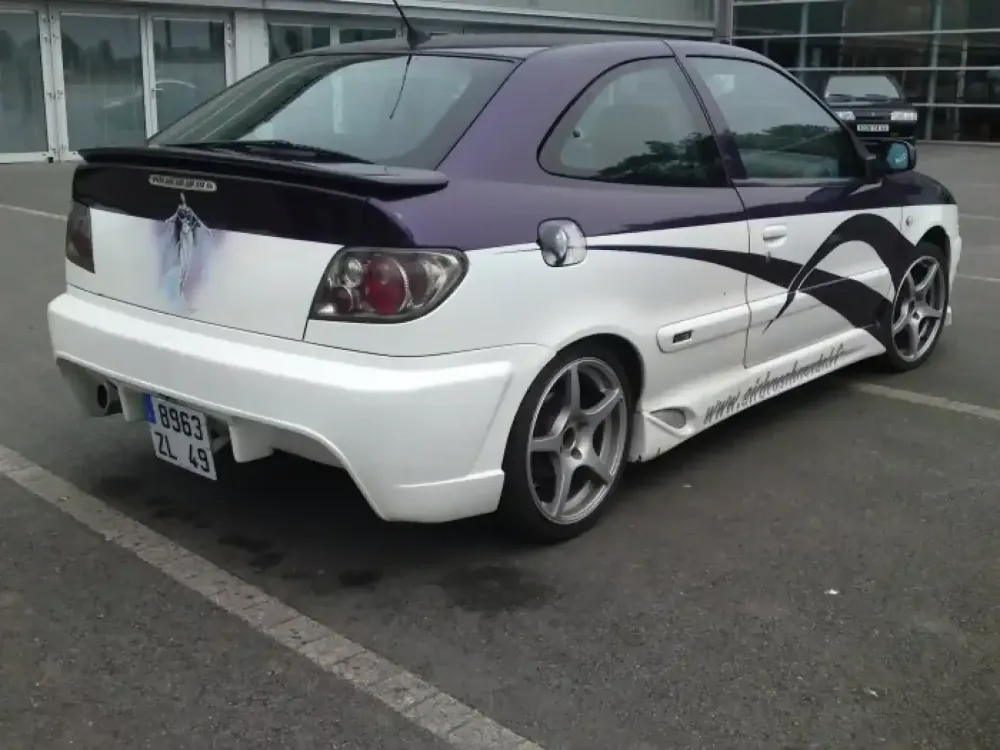 Citroën Xsara – Déco bi-ton & aérographie (1)