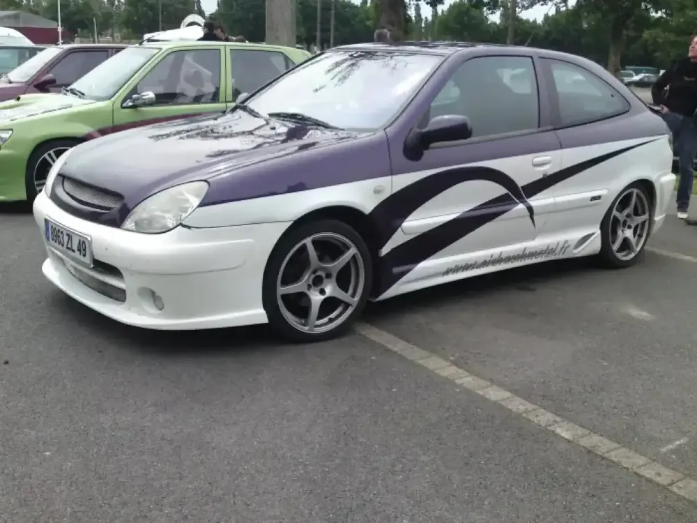 Citroën Xsara – Déco bi-ton & aérographie